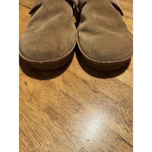 CLARKS Litton Mule Clogs Oakwood Suede Casual Preppy Boho Size 13 - Picture 5 of 8